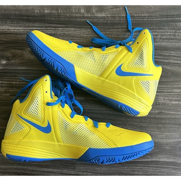 NEW Nike Zoom Hyperfuse 2011 Elite Youth Nationals PE Volt Blue Sz 12 (Men’s 11) main image 12